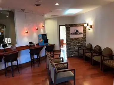 Waiting area at our Marietta office